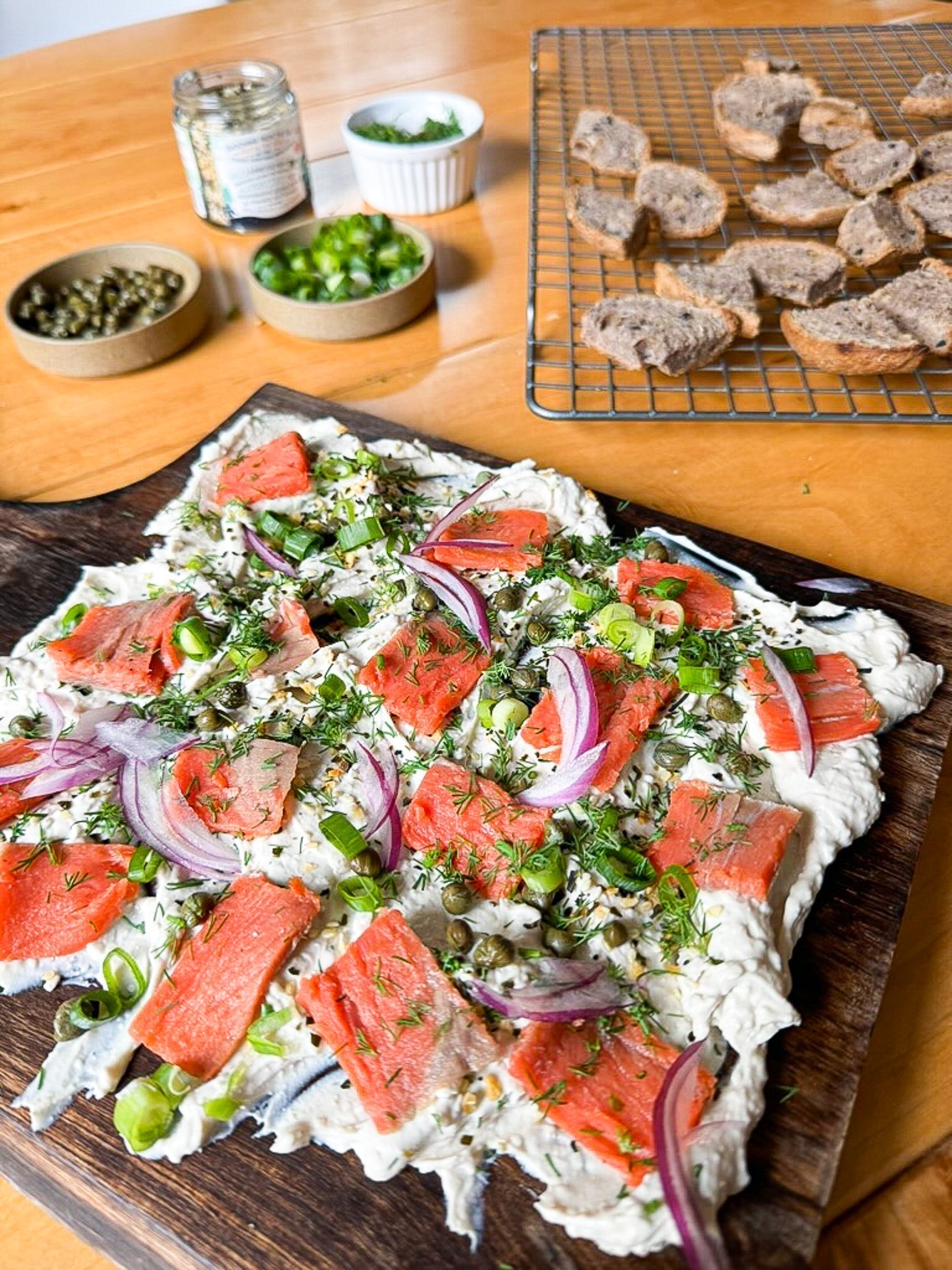 Create the Ultimate Bagel Board Recipe in Less Than 10 Mins
