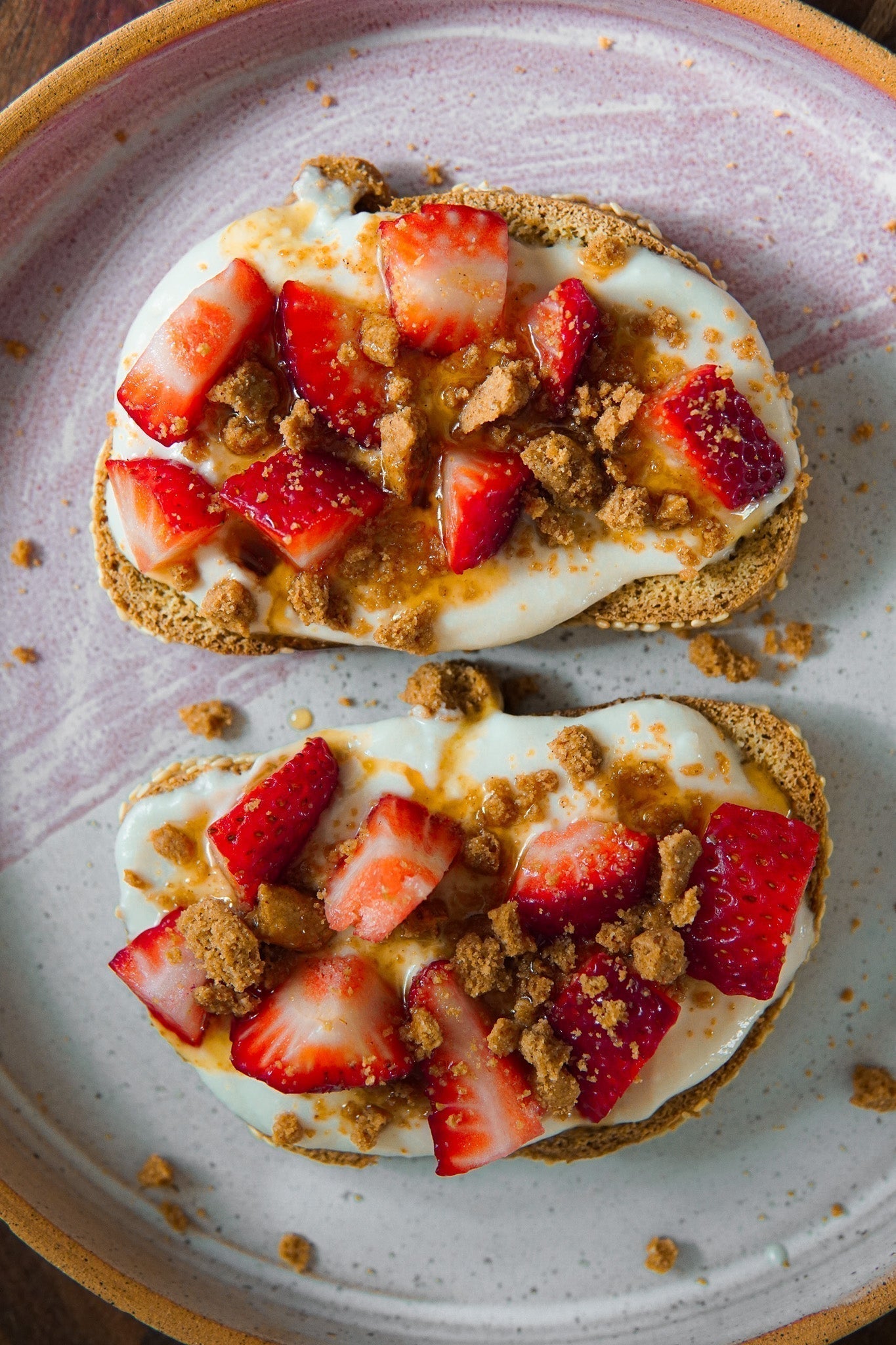 Gluten Free, Dairy Free Breakfast: Strawberry Toast Recipe
