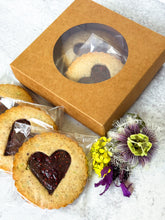 Load image into Gallery viewer, Mother&#39;s Day Linzer Cookie Gift Box - Raspberry Rose