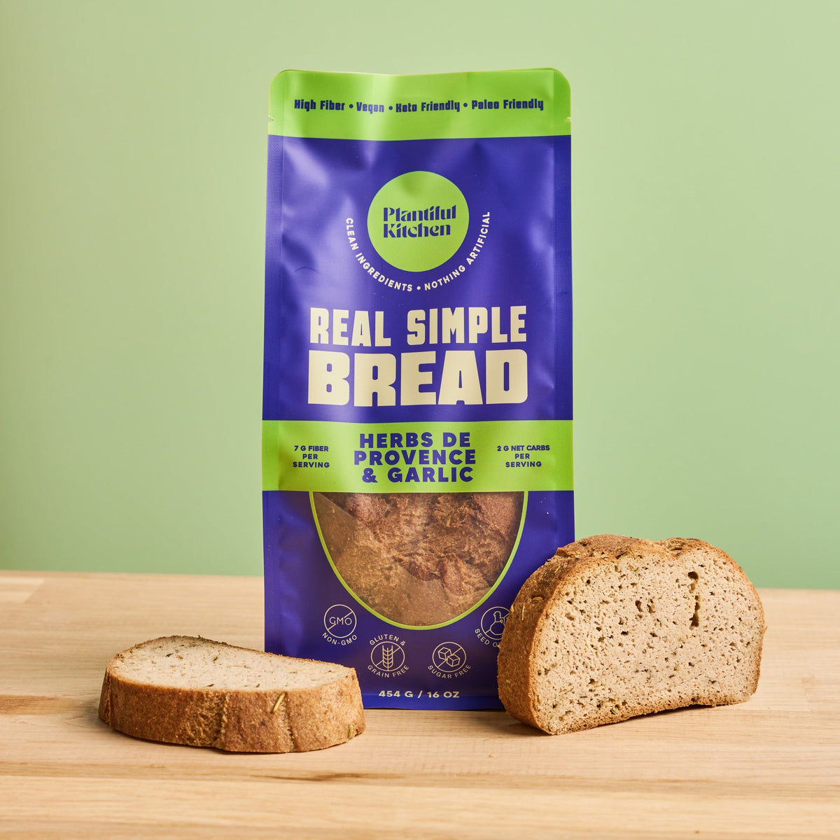 Gluten Free Herbs de Provence and Garlic Bread