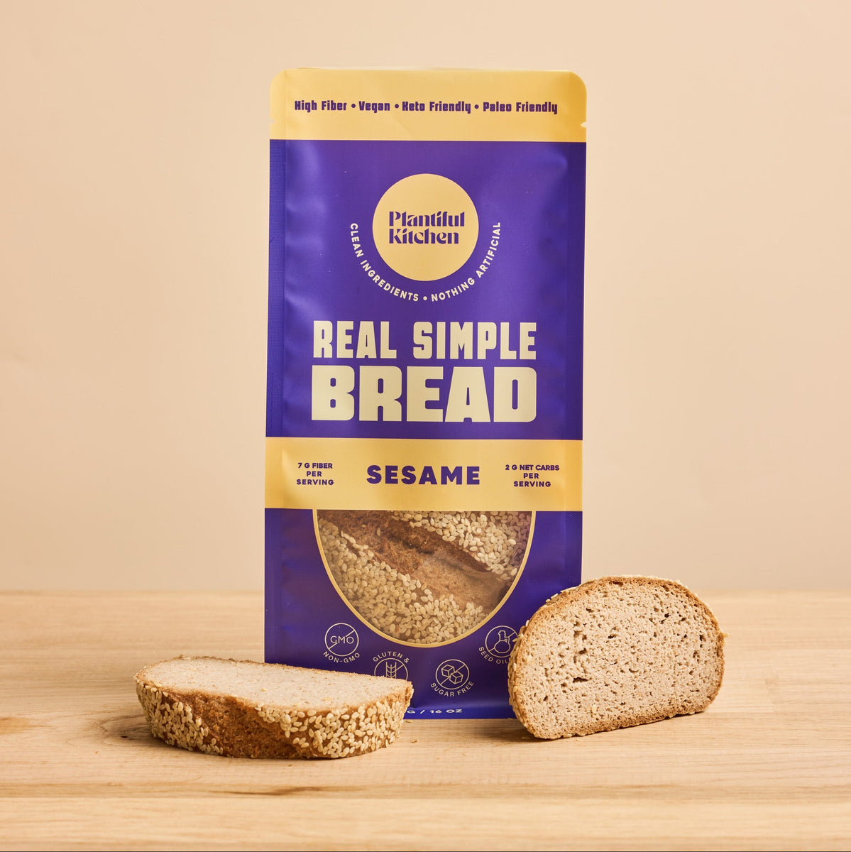 Gluten Free Sesame Bread