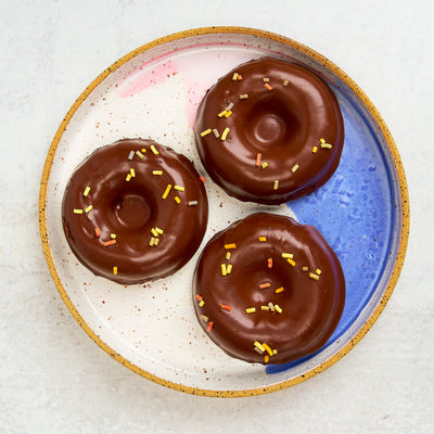 Gluten Free Donut - Chocolate Sprinkle | Grain Free & Refined Sugar Free