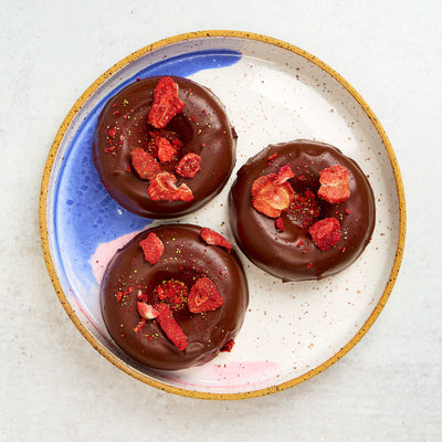 Gluten Free Donut - Chocolate Strawberry | Grain Free & Refined Sugar Free