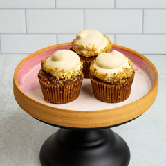 Carrot cupcakes with cream cheese frosting - local pick up of delivery only