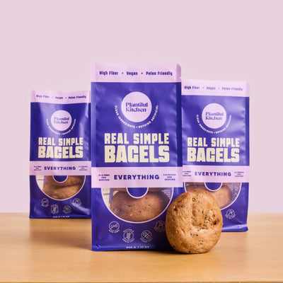 Gluten Free Everything Bagels - yeast free and paleo friendly