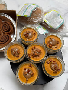 Gluten Free Pumpkin Pie Cheesecake Jars