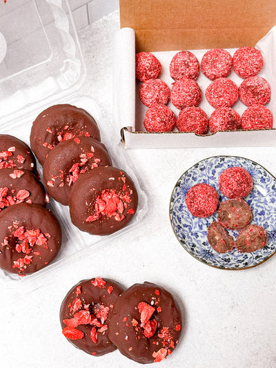 Gluten Free Valentine's Day Donut and Truffle Bundle