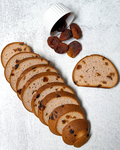Holiday Christmas Bread with Apricots, Orange and Cardamom