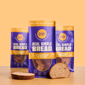 Real Simple Bread - Cinnamon Walnut | Gluten & Grain Free 3-pack