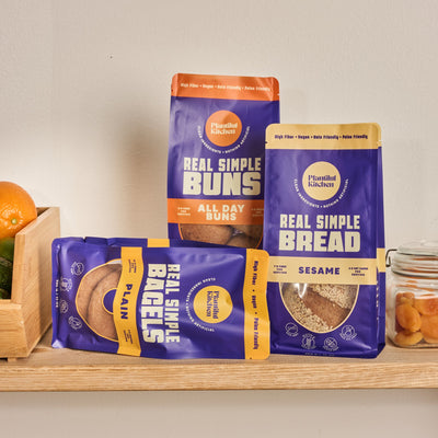 Gluten Free Plain Bagels Sesame bread and Buns