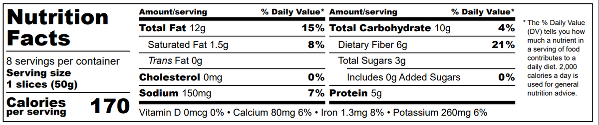 Real Simple Bread - Apricot, Orange & Cardamom (3-pack)