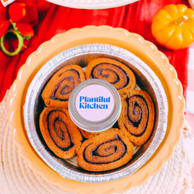 Gluten Free Cinnamon Rolls with Maple Pecan Frosting