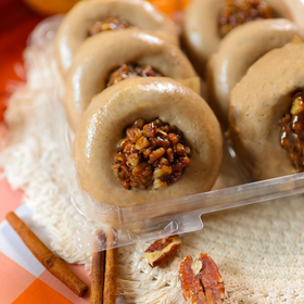 Spiced Donuts with Pecan Pie Topping 12-pack | Gluten Free & Vegan