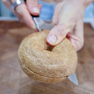 Bagels that are Plant Based, Gluten Free and healthy in they packaging