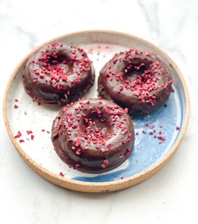 Gluten Free Donut - Chocolate Raspberry | Grain Free & Refined Sugar Free
