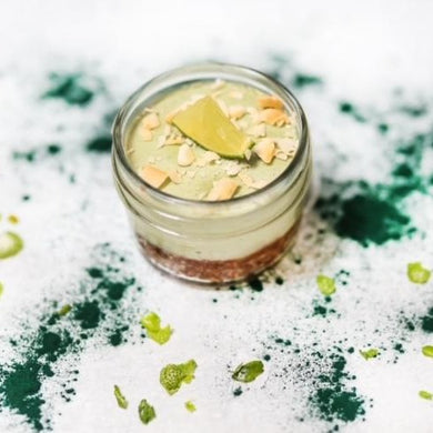 Plantiful Kitchen Key Lime Cheesecake Jar